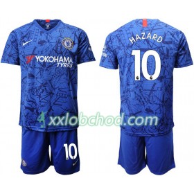 Fotbalové dresy Chelsea Hazard 10 Dětské Domácí Dres 2019/20 Krátký Rukáv